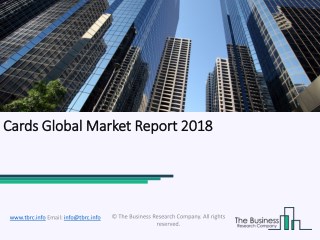 Cards Global Market Report 2018