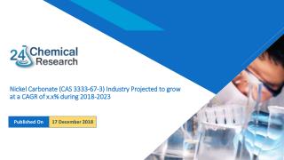 Nickel Carbonate (CAS 3333-67-3) Industry Projected to grow at a CAGR of x.x% during 2018-2023