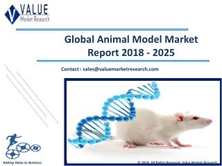Animal Model Market Share, Global Industry Analysis Report 2018-2025