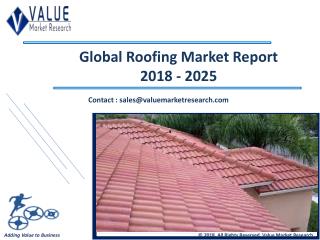 Roofing Market Share, Global Industry Analysis Report 2018-2025