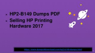 HP HP2-B149 Exam Dumps Questions - Dumps4download.com