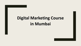 Digital Marketing Courses Online