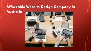 Affordable Website Design Company in Australia