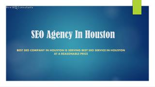 SEO Agency In Houston