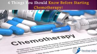 4 Things You Should Know Before Starting Chemotherapy | Best Chemotherapy Treatment in Bangalore