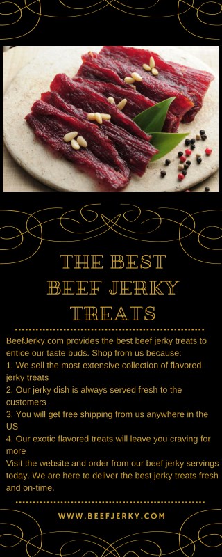 The Best Beef Jerky Treats