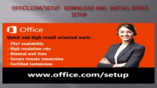 office.com/setup - Install Office Setup - office.com/setup Steps