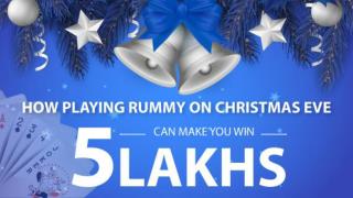 How playing Rummy on Christmas eve can make you win 5 Lakhs