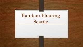 Bamboo Flooring Seattle