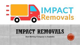 Removalist Melbourne