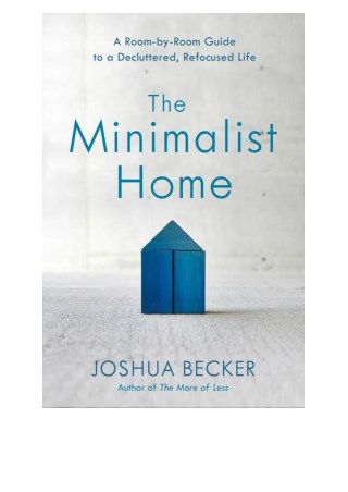 PDF Free The Minimalist Home