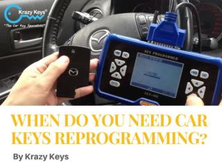 How to Reprogram your Automotive Keys? | Krazy Keys