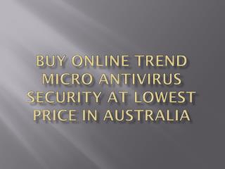 Where we can buy Trend Micro antivirus?