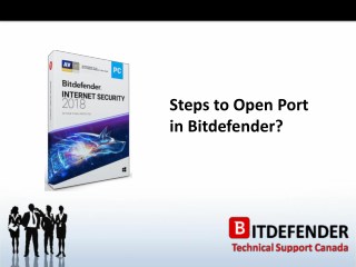 Steps to Open Port in Bitdefender