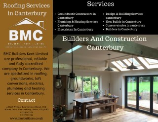 Garage Conversion Specialists In Canterbury