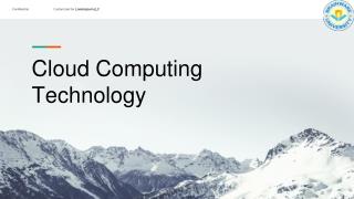 Cloud Computing Technology