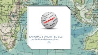 Language translating and interpreting services