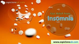 Get a continuous sleep when you buy zopiclone online