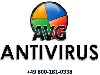 AVG Hotline Nummer 49 800-181-0338