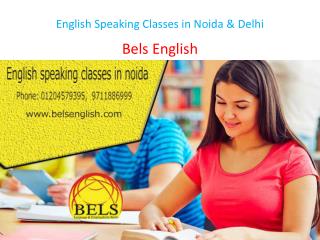 English Speaking Classes in Noida & Delhi