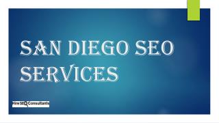 San Diego SEO Services