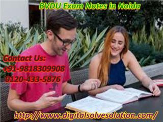 How will you get BVDU exam notes in Noida 0120-433-5876?