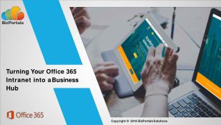 Turning your Office 365 Intranet into a Business Hub