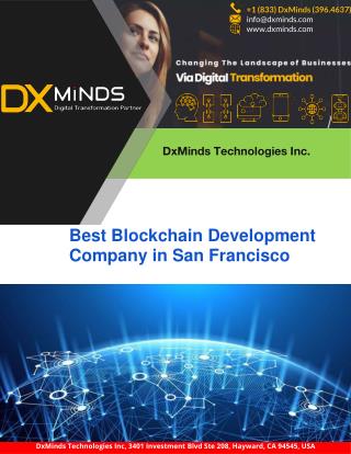 Best Blockchain Development Company in San Francisco