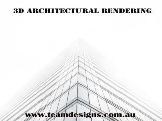 3D Architectural Rendering Technique