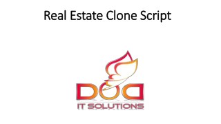 Realestate clone script