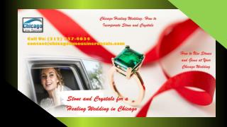 How to Use Stones and Gems at Your Chicago Wedding Limousine Service
