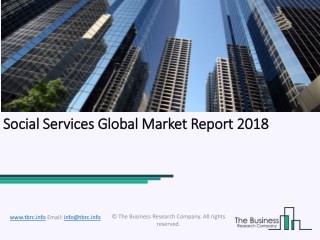 Social Services Global Market Report 2018