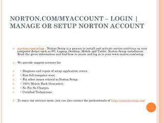 NORTON.COM/SETUP NORTON ACTIVATION PRODUCT