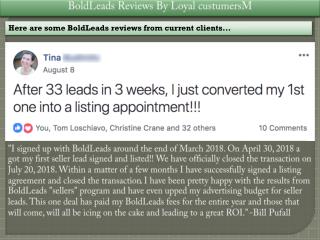 BoldLeads Reviews By Loyal custumersM