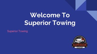 Towing Richmond VA | Superiortowingbaker