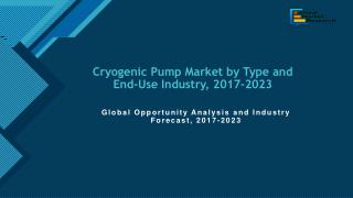 Cryogenic Pump Market
