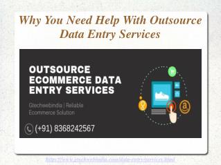 How Outsource data entry helps