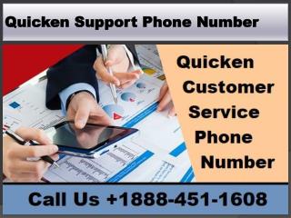 Quicken Customer Service Phone Number