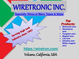 Potential and Flexible magnetic wires for major applications