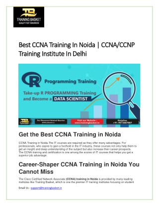 Best CCNA Training Institute In Noida-Best Training Center in Delhi/Ncr