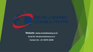 Revolutionary Consultants - ISO 9001 Certification in Mumbai and Gujarat