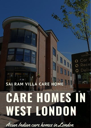 Care Homes in West London-Sai Ram Villa