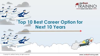 Top 10 Best Career Option for Next 10 Years