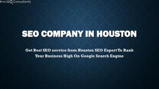 SEO Company In Houston