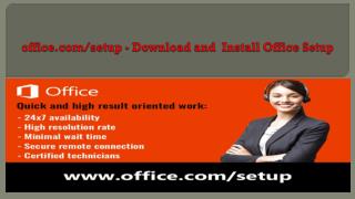 www.office.com/setup - How to Download and Install Office Setup on Computer