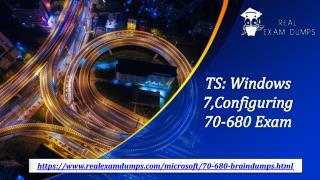 Microsoft 70-680 Questions Answers - Microsoft 70-680 Exam Dumps PDF Realexamdumps.com