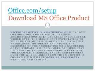 OFFICE.COM/SETUP MS OFFICE ANTIVIRUS ACTIVATION