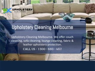 Upholstery Cleaning Melbourne