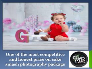 One of the most competitive and honest price on cake smash photography package