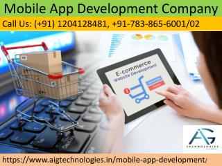 Mobile App Development Company In India | Noida Delhi